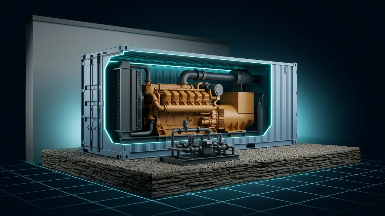 Can a Data Center Run Completely Off-Grid? – What It Takes - 3D Animation
