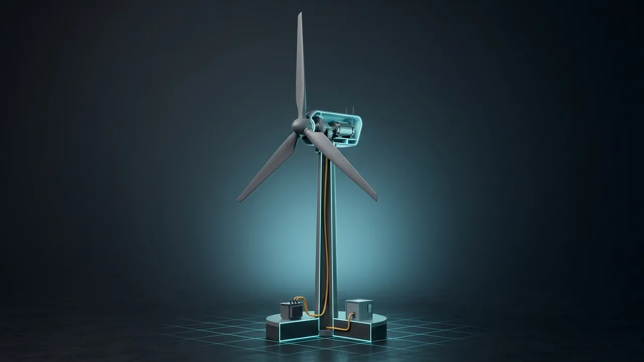 Can Curtailed Wind and Solar Power Computing? – Flexible Loads - 3D Cutaway Animation