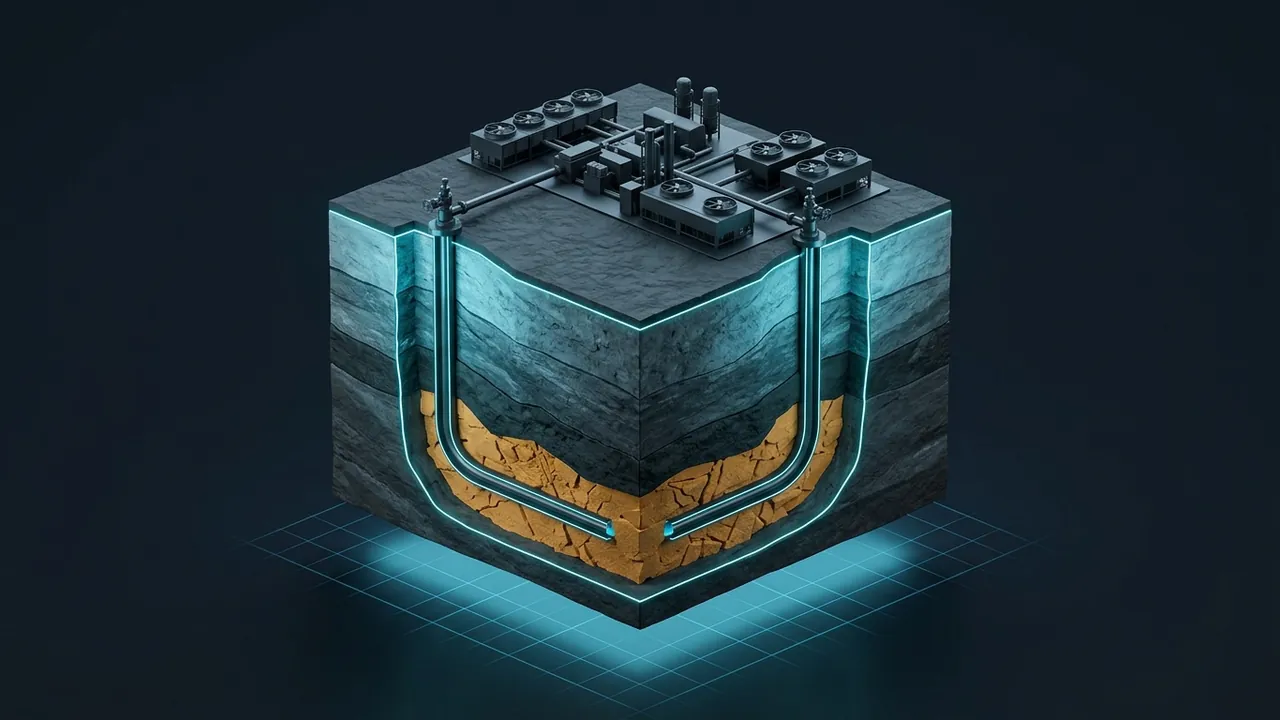 Can Geothermal Power Data Centers? – Enhanced Geothermal Explained - 3D Cutaway Animation