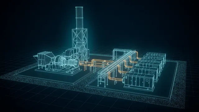 Gas Turbines vs Reciprocating Engines – Which Fits On-Site Power? - 3D Animation