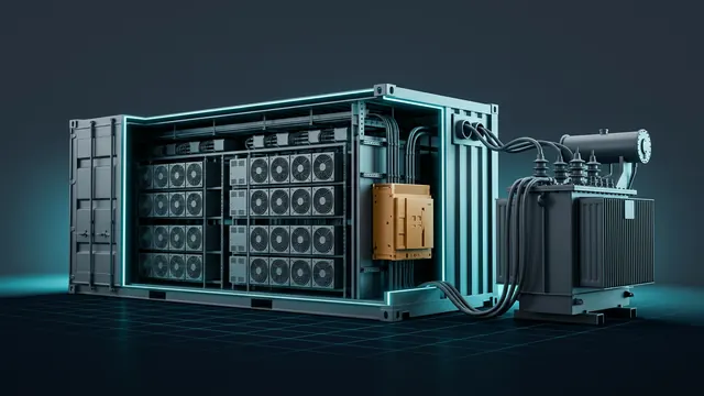 How Bitcoin Miners Sell Flexibility to the Grid - 3D Cutaway Animation