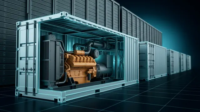How Many Generators Does a Data Center Need? – Sizing the Fleet - 3D Cutaway Animation