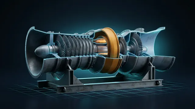 What Is an Aeroderivative Gas Turbine? – Jet Engines Making Power - 3D Cutaway Animation