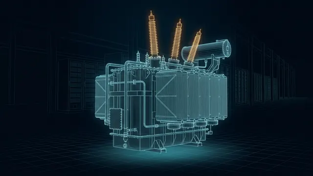 What Is Large Load Interconnection? – How Big Users Get Grid Power - 3D Wireframe Animation