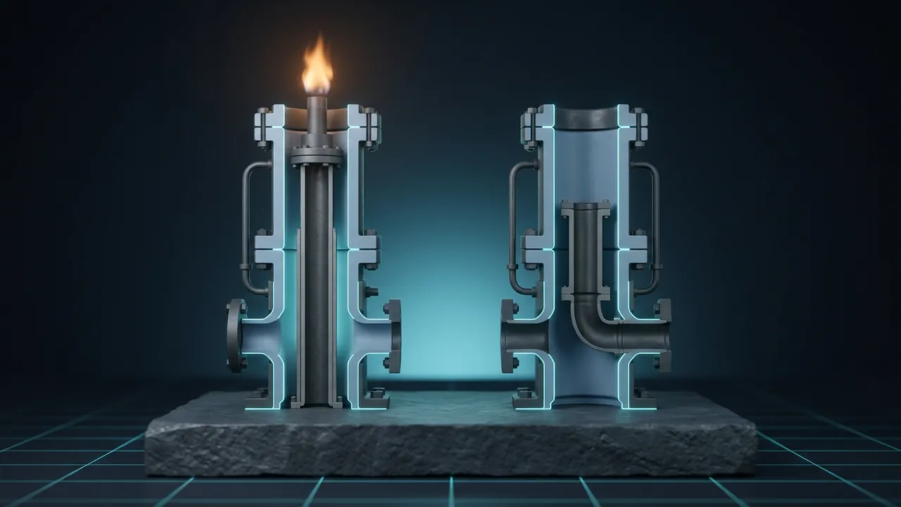 Flaring vs Venting – Which Is Worse for Methane Emissions? - 3D Cutaway Animation