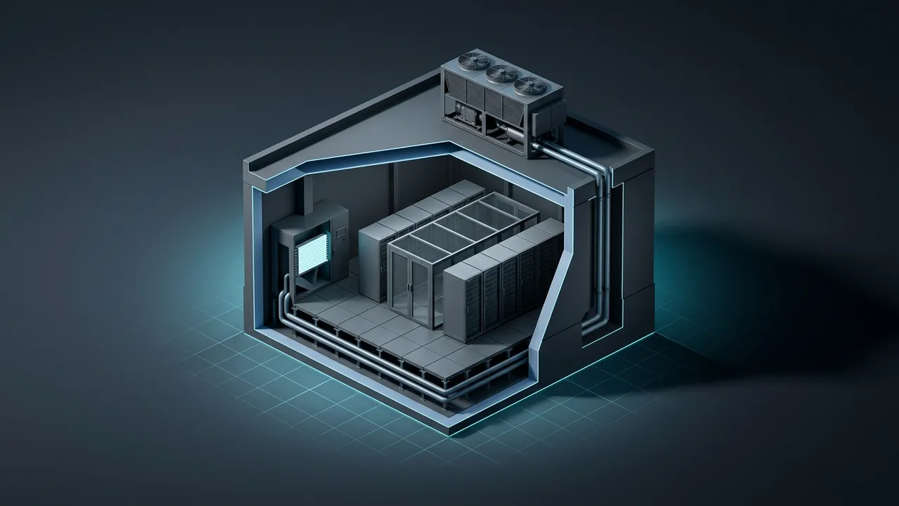 How Are Data Centers Cooled? – Air, Liquid and Everything Between - 3D Cutaway Animation