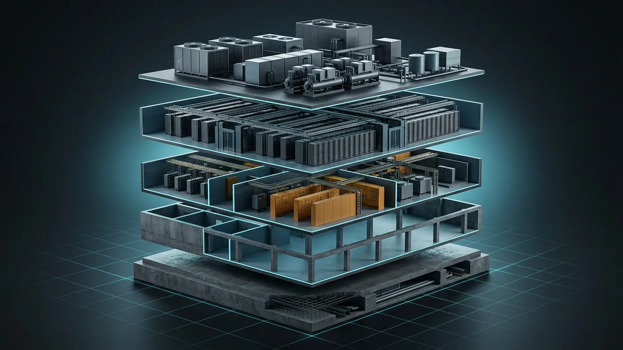 How Are Data Centers Financed? – Leases and Project Finance - 3D Cutaway Animation