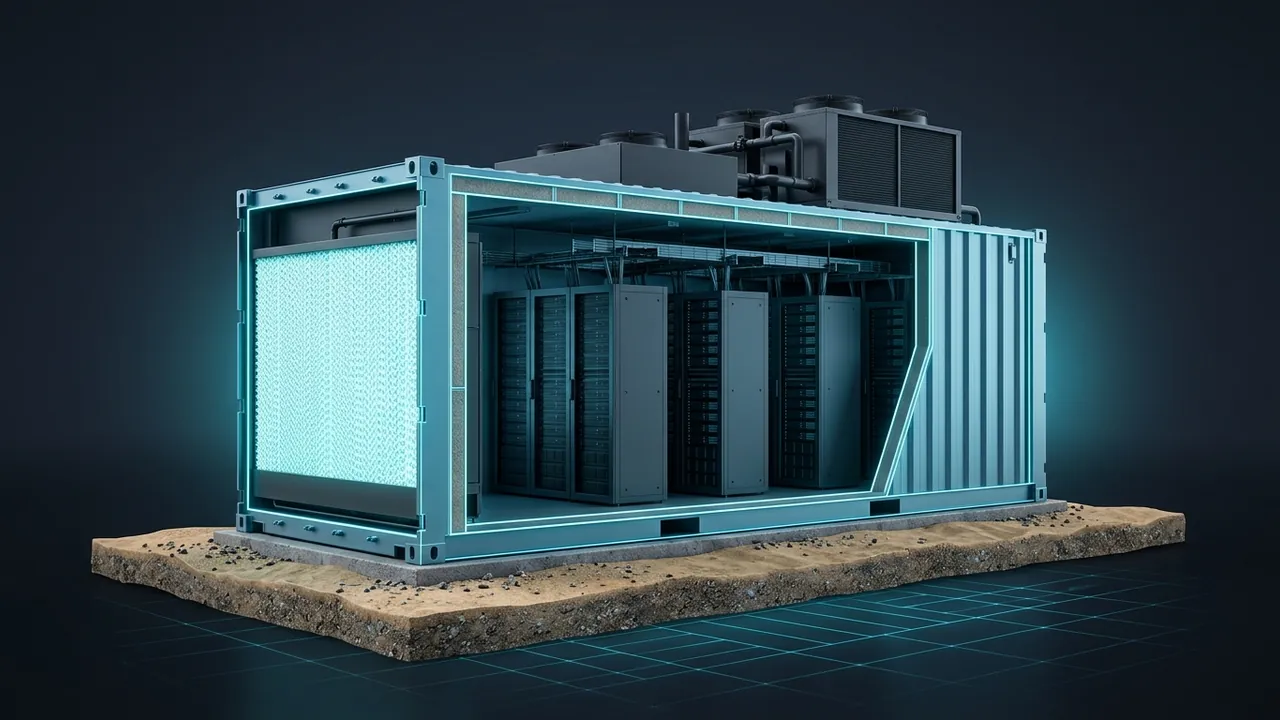 How Do Data Centers Stay Cool in West Texas Heat? - 3D Cutaway Animation
