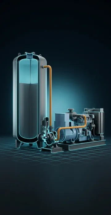 How Long Can Data Center Backup Generators Run? – Fuel and Storage - 3D Cutaway Animation