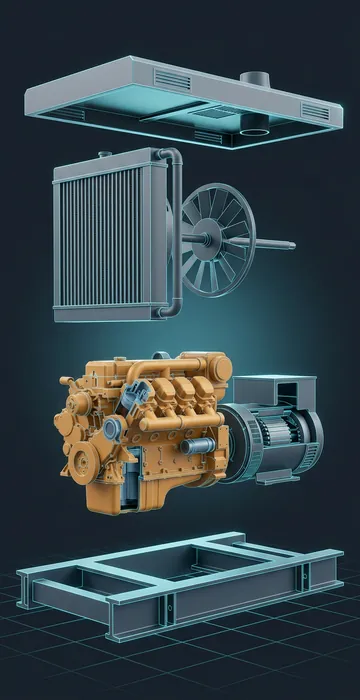 How Reliable Is On-Site Power? – Availability, Outages and Nines - 3D Cutaway Animation