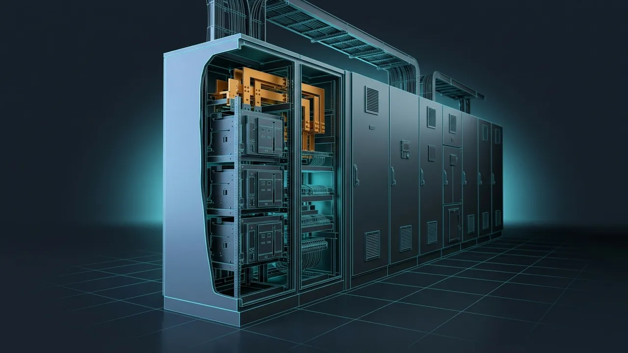 Power Quality for Data Centers – Frequency, Voltage and Harmonics - 3D Animation