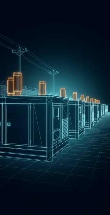 Self-Generation vs Utility Power – Which Costs Less for Large Users? - 3D Animation
