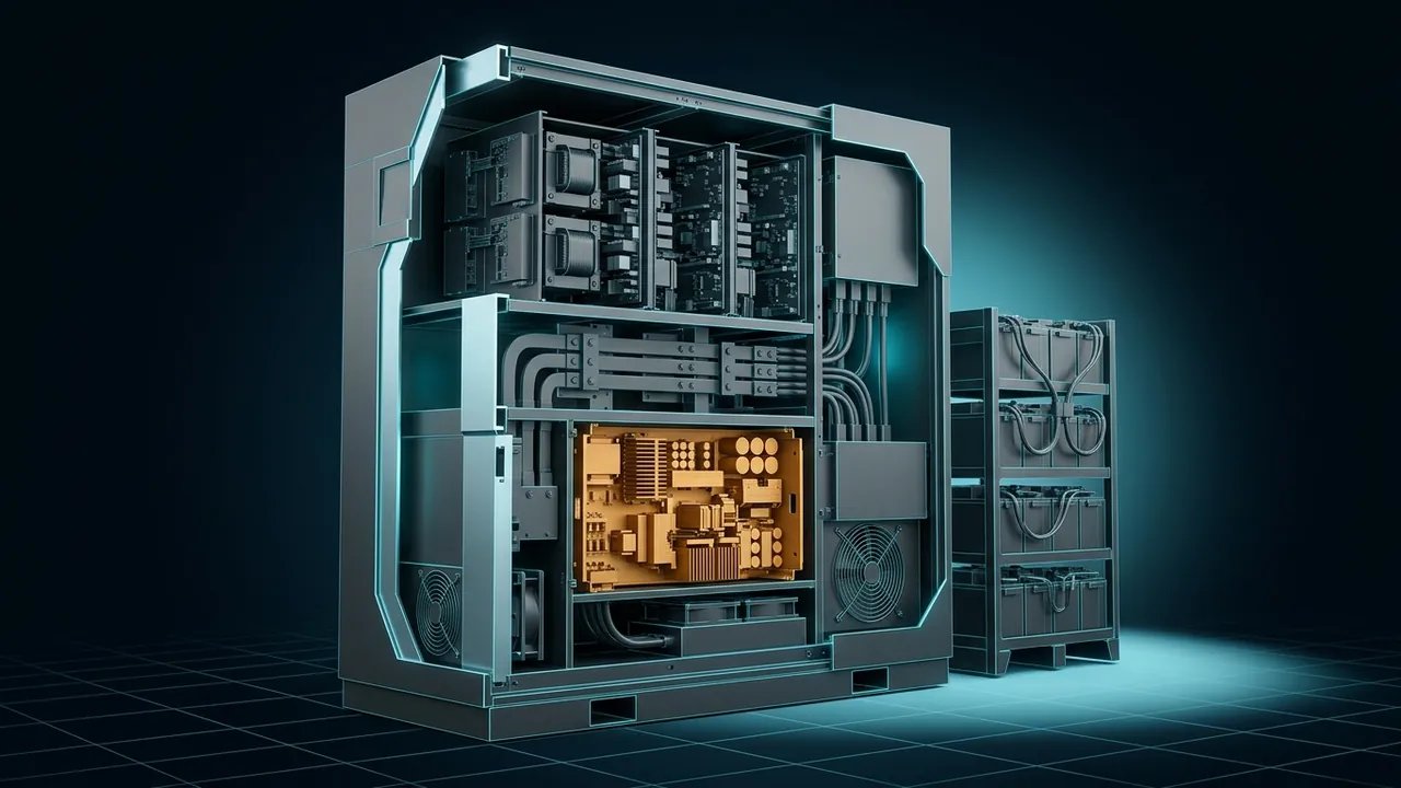 What Does a UPS Do in a Data Center? – Batteries and Flywheels - 3D Cutaway Animation