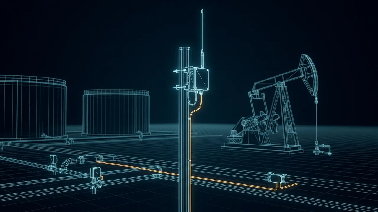What Is LoRaWAN? – Low-Power Networks for Remote Sensors - 3D Animation
