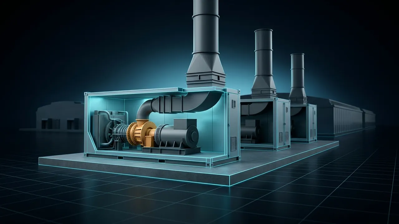 Why Are Data Centers Turning to Natural Gas? – Speed, Firm Power, Trade-Offs - 3D Animation