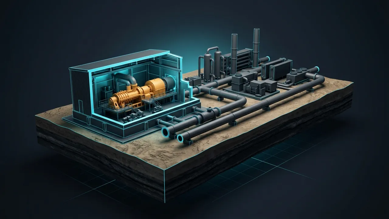 Why Do Waha Gas Prices Go Negative? – What It Means for Power - 3D Animation